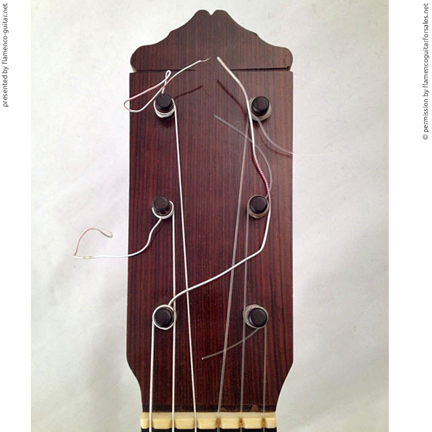 MANUEL REYES | GUITAR  GITARRE | 1964  | HEADSTOCKS | GITARREN-KOPF 