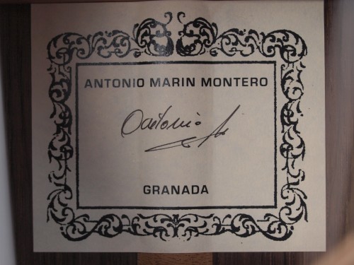 Antonio Marin Montero 2011 - Guitar 5 - Photo 1