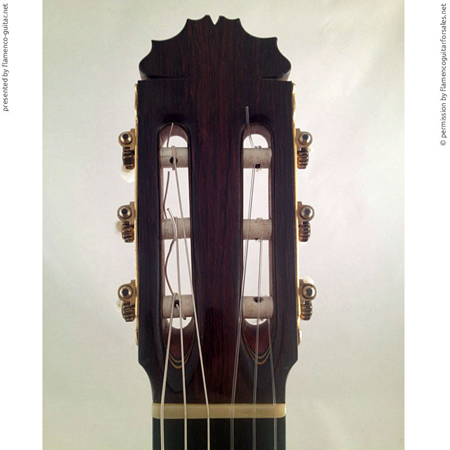 MANUEL REYES | GUITAR  GITARRE | 1990  | HEADSTOCKS | GITARREN-KOPF 