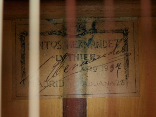 Santos Hernandez 1937 - Guitar 2 - Photo 6