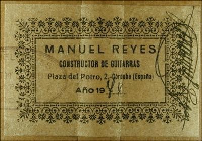 Manuel Reyes 1974 - Guitar 1 - Photo 4