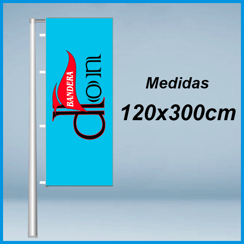 Banderas verticales vaina 120x300 publicitarias Don Bandera FLY BANNER Banderas verticales vaina 120x300 publicitarias Don Bandera FLY BANNER