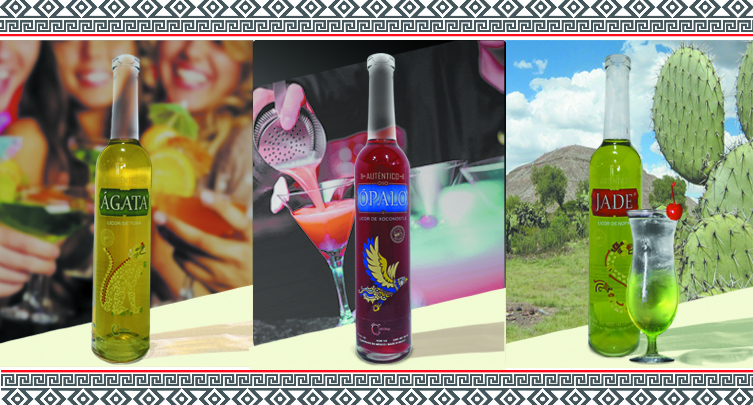 Nosotros Licor de nopal, tuna y xoconostle