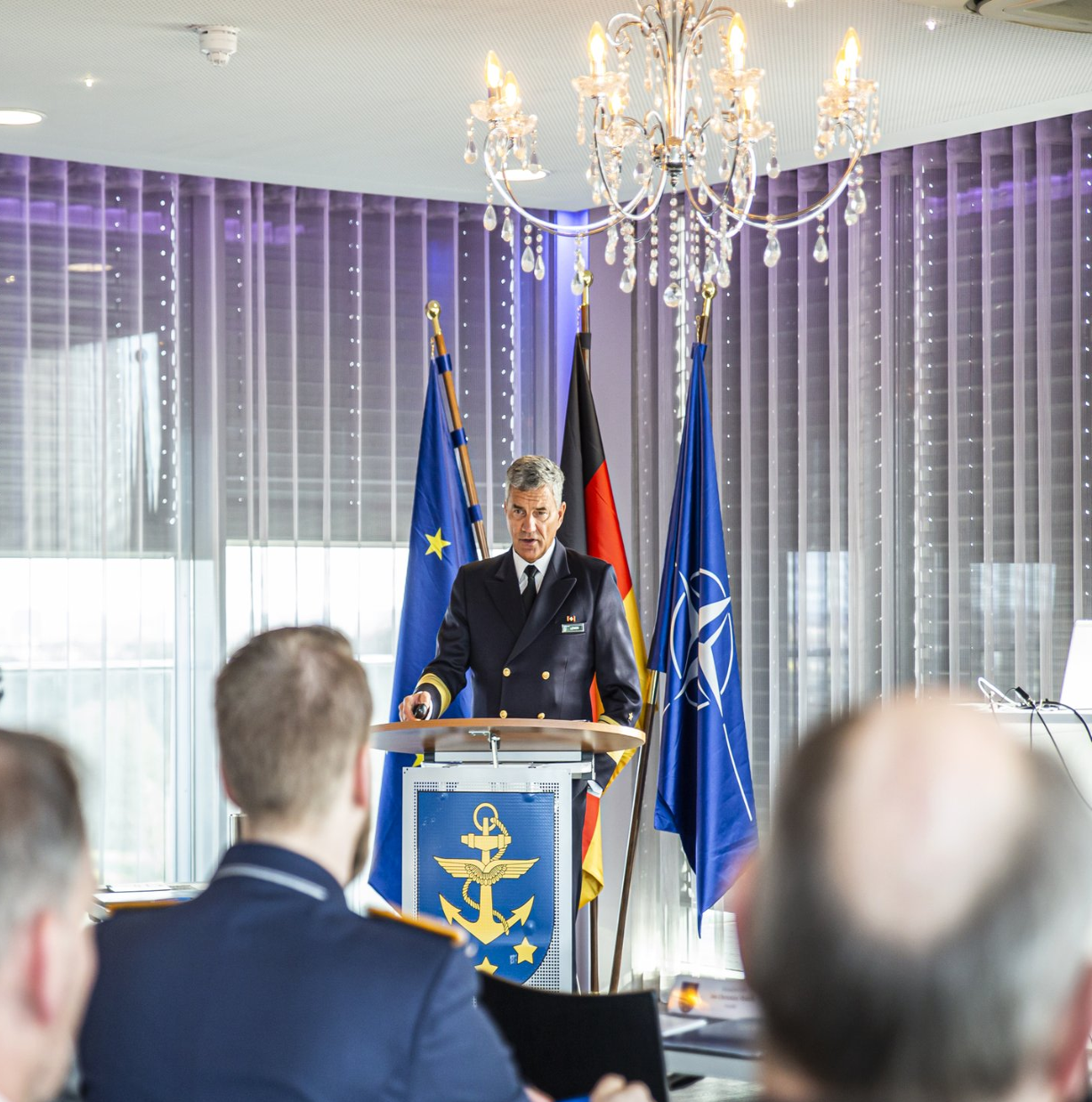 Vortragsveranstaltung mit Vizeadmiral Frank Lenski