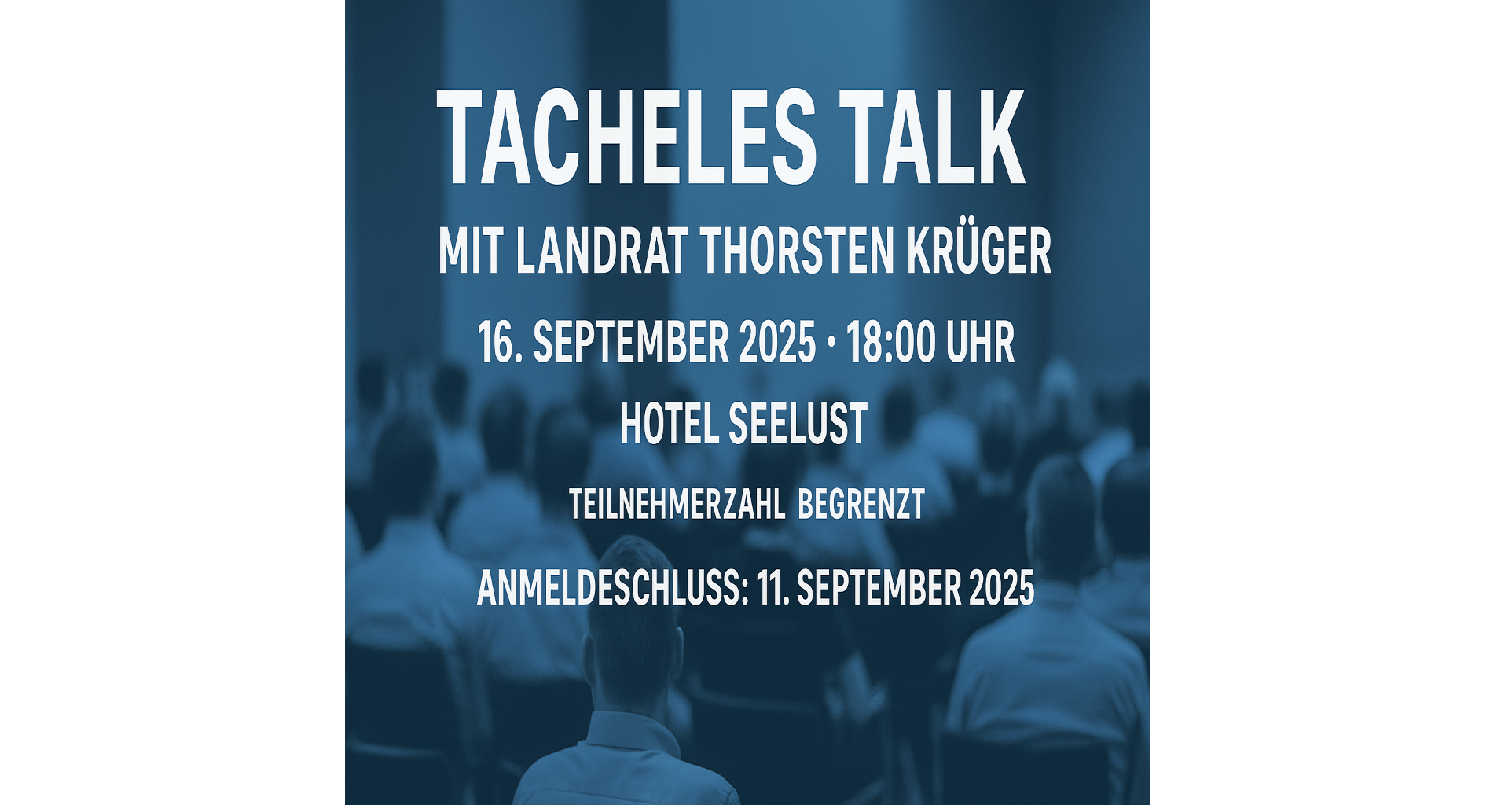 Tacheles Talk mit Thorsten Krüger