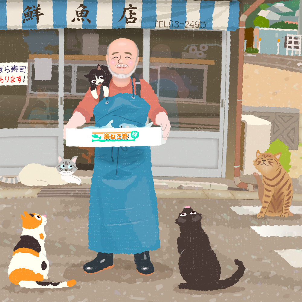 たびねこ 森俊憲 絵画生活 16枚セット (イラスト/illustration たびねこ 森俊憲 絵画生活 16枚セット (イラスト/illustration