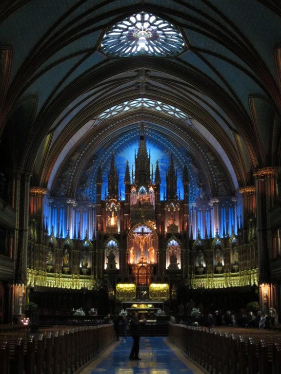Notre Dame Basilica in Montreal