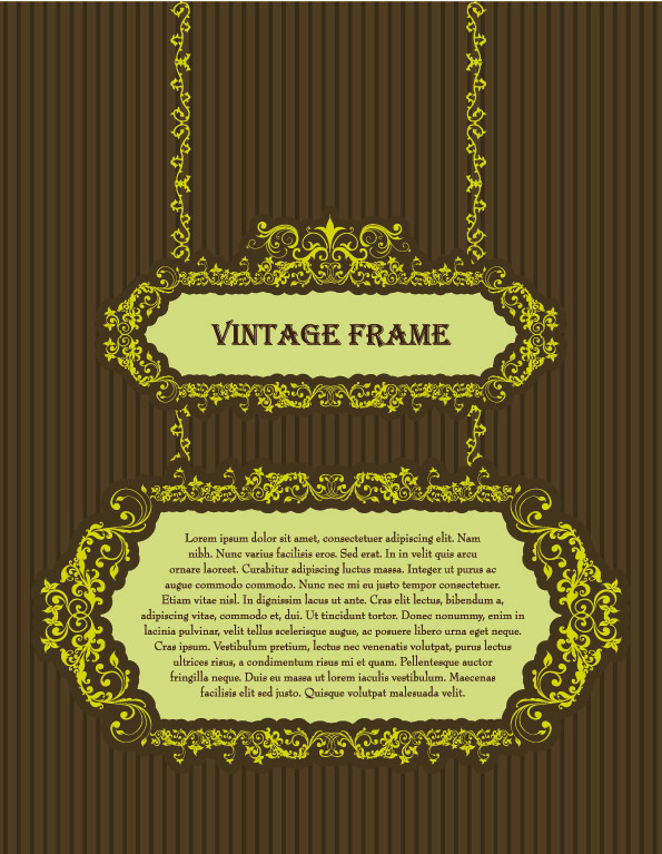 美しい金色レースのフレーム European-style classical gold borders frames 2
