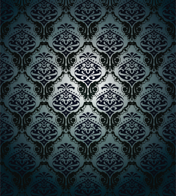 古典的なシームレス パターンの背景 beautiful shading pattern vector2