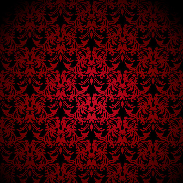 重厚な古典的パターンの背景 european gorgeous pattern vector background2