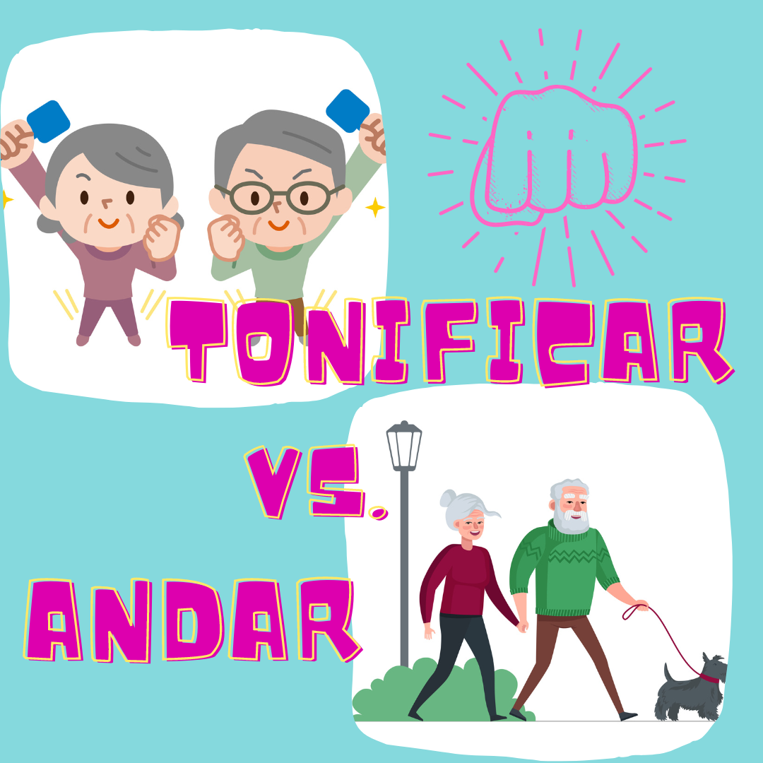 ¿Que es mejor: andar o tonificar?