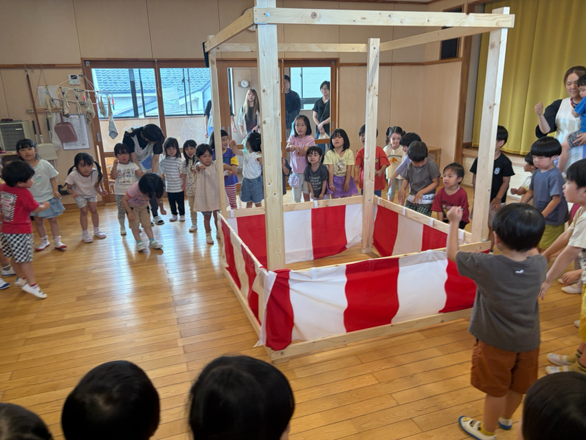 きれいな円になって踊れました！