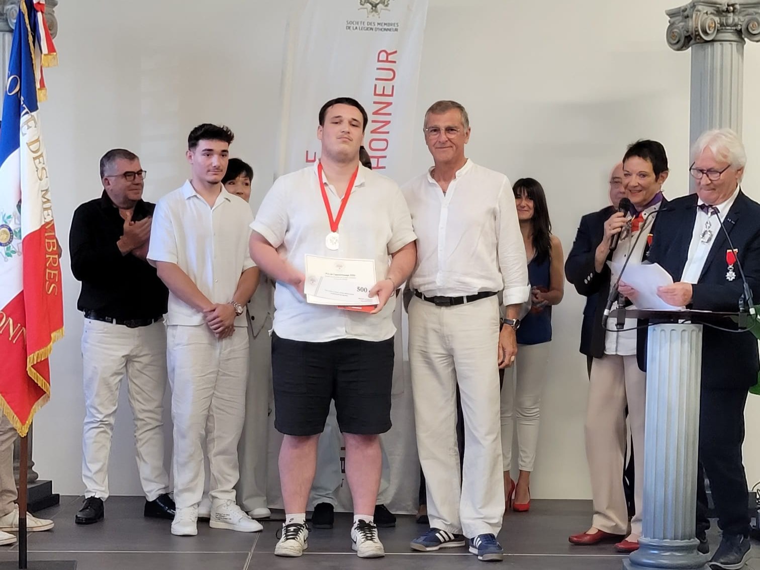 Deux de nos apprentis reçoivent la Légion d'Honneur