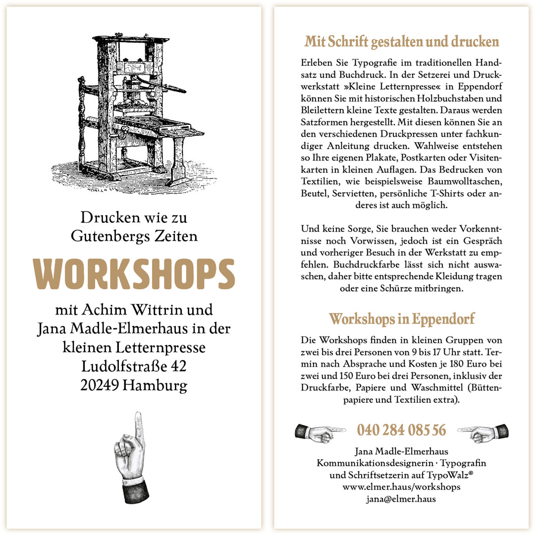 Neu: Workshop Gutscheine