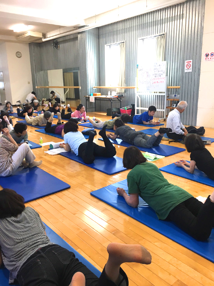 背骨の日イベントの様子