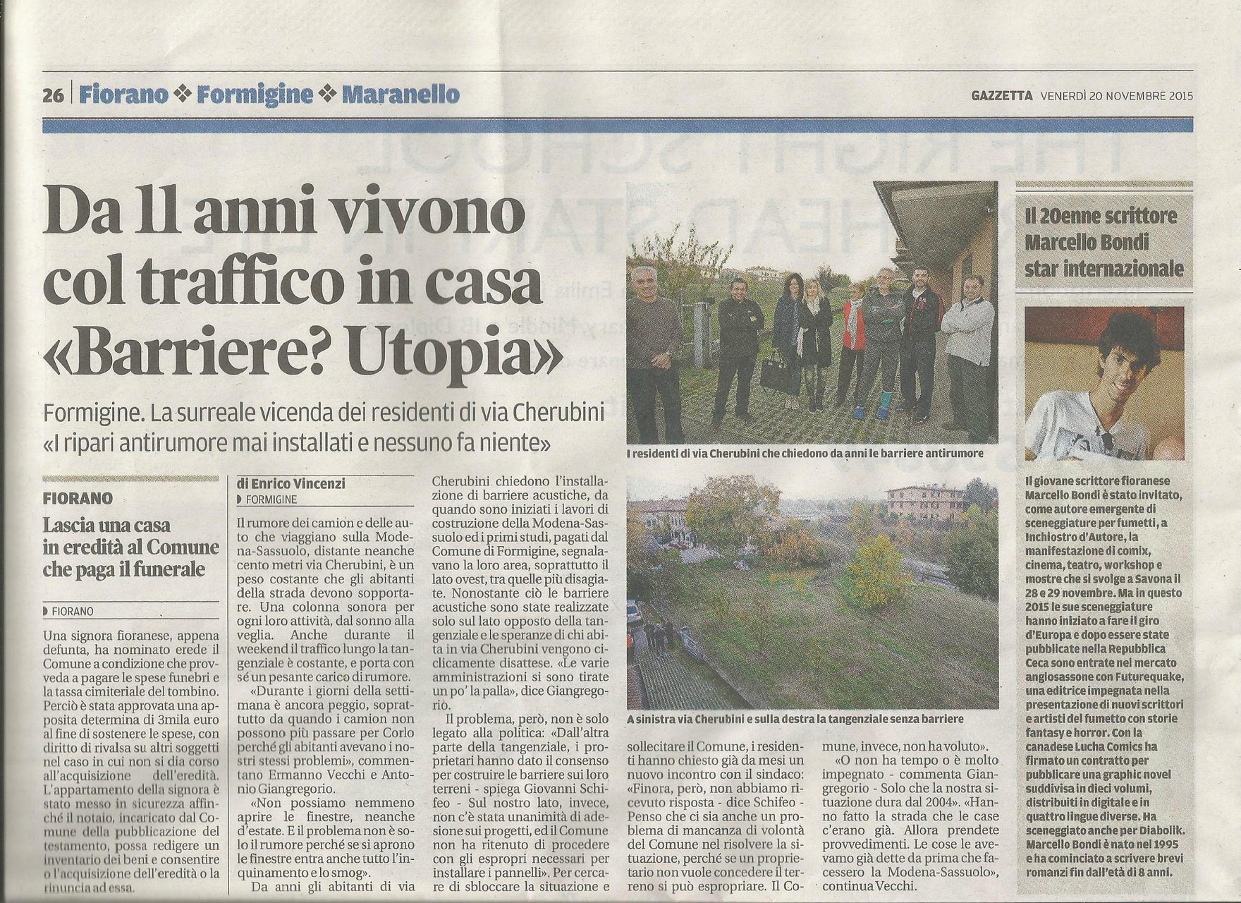 20 Novembre 2015 - Gazzetta Di Modena