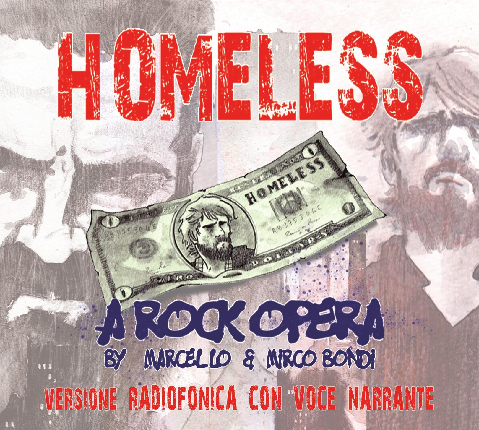 CD Homeless - Versione Radiofonica Con Voce Narrante - 2022