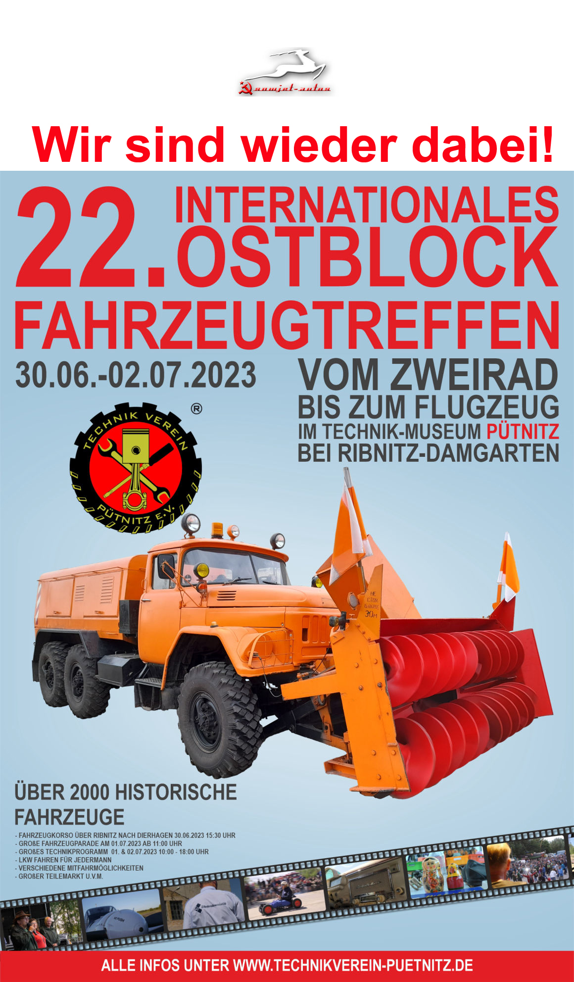 22. Internationale Ostblock-Fahrzeugtreffen
