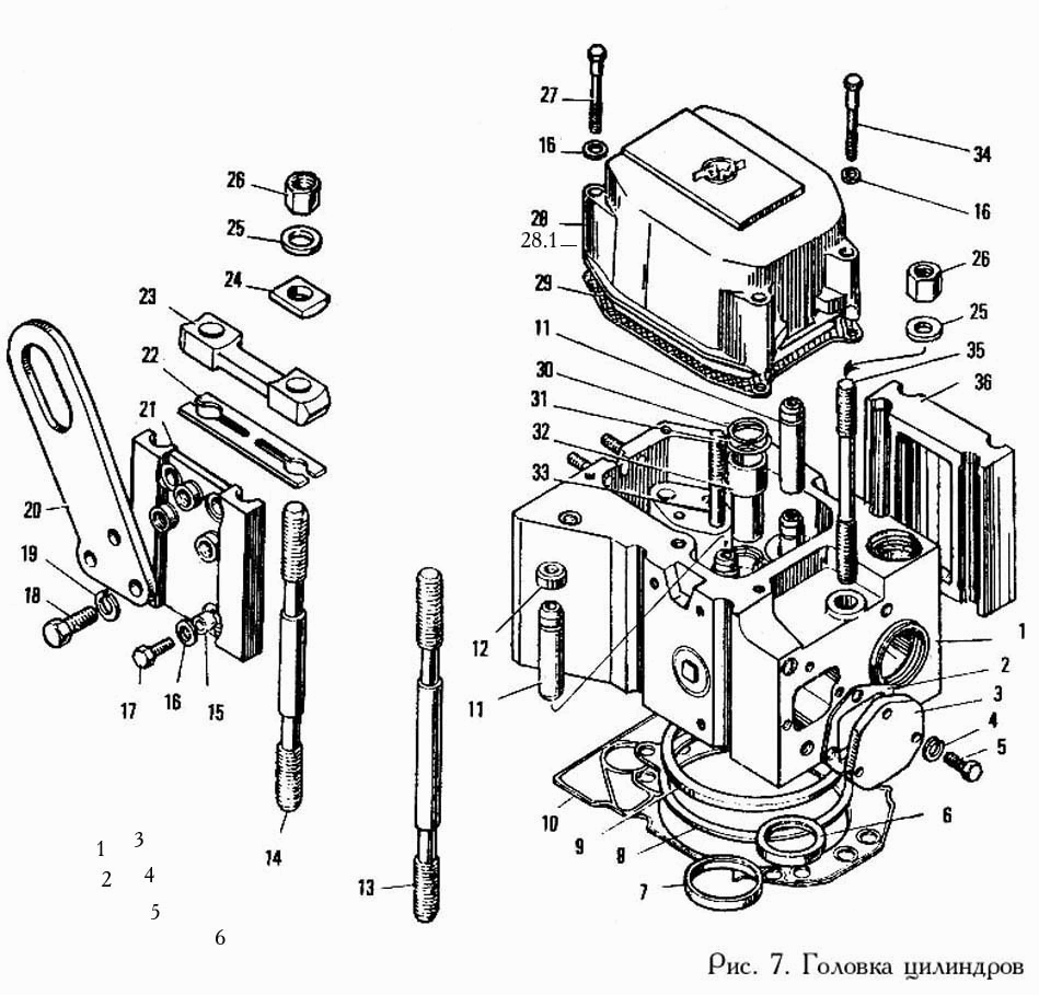 Zylinderkopf Motor JaMZ-240 (Einzelzylinderköpfe). Engine cylinder head YaMZ-240 (single cylinder heads). Головка цилиндров двигателя (мотора) ЯМЗ ЯМЗ-240 (Раздельные головки блока цилиндров).