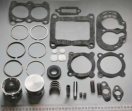 130-3509509 Überholsatz Reparatursatz Kompressor Traktor K700, K700A, K701 Kirowetz. Overhaul Rebuild Kit tractor K700, K700A, K701 Kirovetz. Ремкомплект компрессора К-700, К-700А, К701 Кировец.