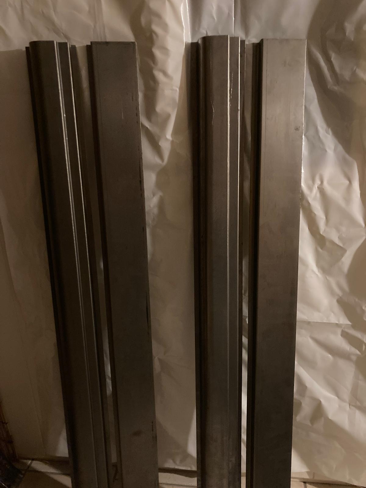 Reparaturblech Aussenschweller + Innenschweller L+R ZAZ 965. Repair panel outer sill + inner sill L+R SAS 968. Кузовной порог + Усилитель порога Левый /Правый для ЗАЗ 965 Запорожец Горбатый.