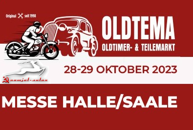 Wir sind wieder dabei! We're at it again! Наш интернет-магазин снова примет участие в выставке Oldtema в Halle/S.