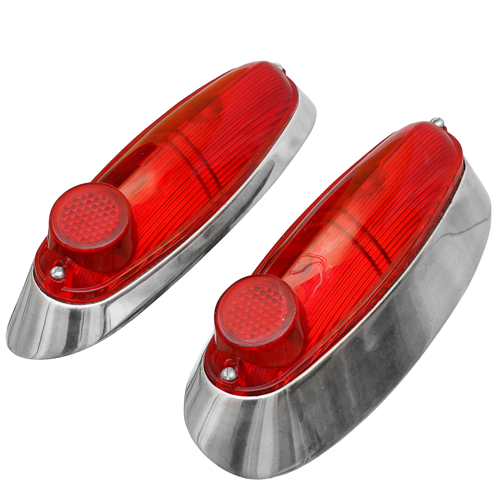 Rückleuchte (Heckleuchte) komplett Oldtimer ZAZ 965. Rear lamps (tail lights) assy SAS 965. Задние фонари в сборе ретроавтомобиля ЗАЗ-965.