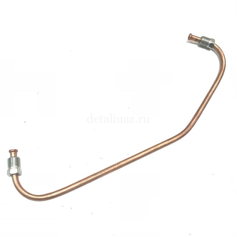  12Ю-3501085 Bremsleitung Brückenstück zwischen vorderen Bremszylindern GAZ 24, 2410 Wolga. Brake pipe bridge between front brake cylinders GAS 24, 2410 Volga. Трубка соединительная ГАЗ 24, 2410 Волга.