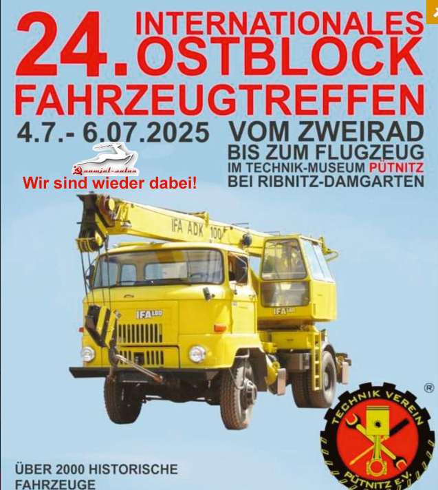 24. INTERNATIONALES OSTBLOCK-FAHRZEUGTREFFEN
