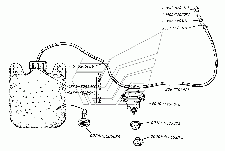 Scheibenwischer, Wischermotor, Frontscheibenwaschanlage ZAZ-966, ZAZ-966B. Windscreen wiper, wiper motor, Windscreen washers SAS 966, SAS 966B. Окно ветровое и заднее. Стеклоочиститель и стеклоомыватель ЗАЗ-966, 966В.