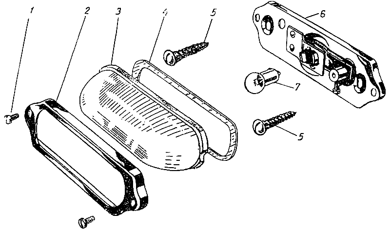 Innenraumleuchte Moskwitsch Moskvich Mosi M400, M401 / Opel Kadett K-38. Interior lamp Moskvich M400, M401 / Opel Kadett K-38. Плафон внутреннего освещения автомобиля Москвич М400-420, М401-420, Опель Кадет К38.