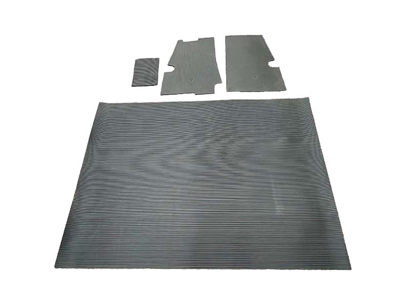 Gummimatten (Fußmatten) Satz GAZ 69M. Set Floor Mats GAS 69M. Комплект ковриков резиновых автомобиля ГАЗ 69М.
