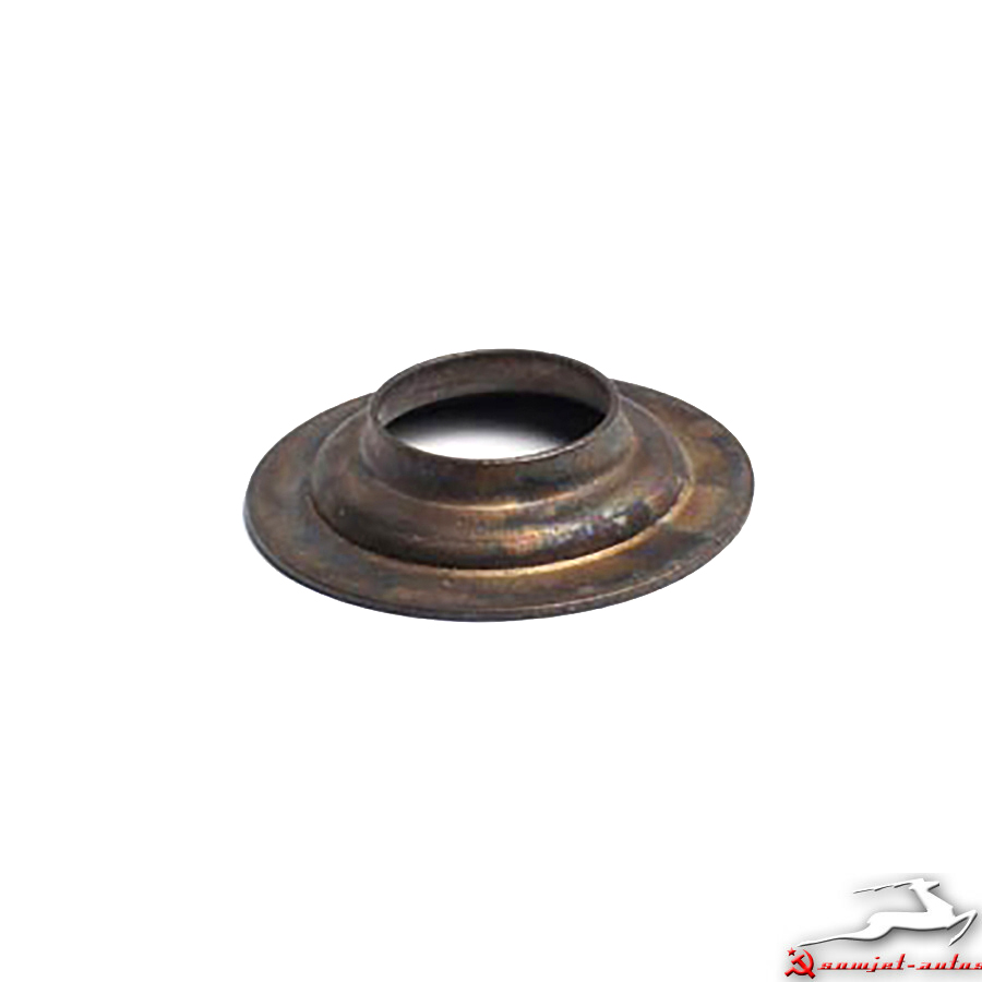 24-1007022 (24-1007022-01) Ventilfederteller Teller Ventilfeder unten GAZ 24, GAZ 2410 Wolga. Valve spring cap GAS 24, GAS 24-10 Volga. Шайба опорная пружин клапанов ГАЗ 24, ГАЗ 24-10 Волга.