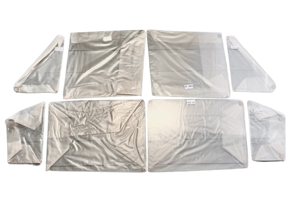 21-6103214-А, 21-6203214-А, 21-6103052, 21-6203052 Satz Seitenscheiben Türscheiben Glas GAZ-M21 Wolga. Side Windows Set GAS M-21 Volga. Комплект стёкол боковых ГАЗ-21 Волга.