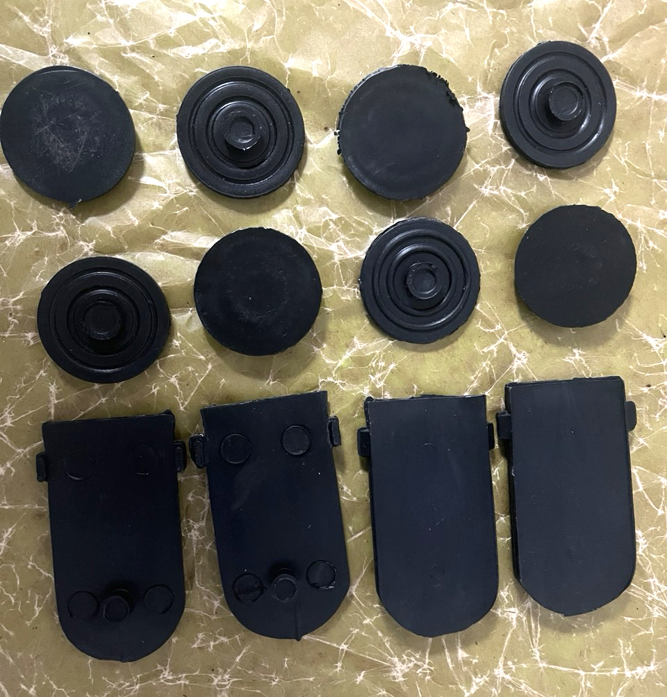 408-2912120-01 Anti - Quietsch Platte Blattfeder Moskwitsch 408 / 412 / 2140. Leaf Spring Wear Pads Anti Squeak Inserts Moskvich. Шайба рессоры противоскрипная Москвич 408 / 412 / 2140.