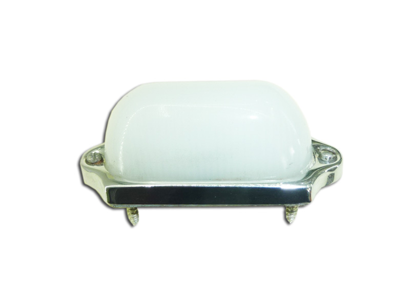 400-3714010-А1 (400-3714010-A1) Innenraumleuchte Moskvich M400, M401. Interior lamp Moskvich M400, M401. Плафон внутреннего освещения салона в сборе Москвич М400, М401.