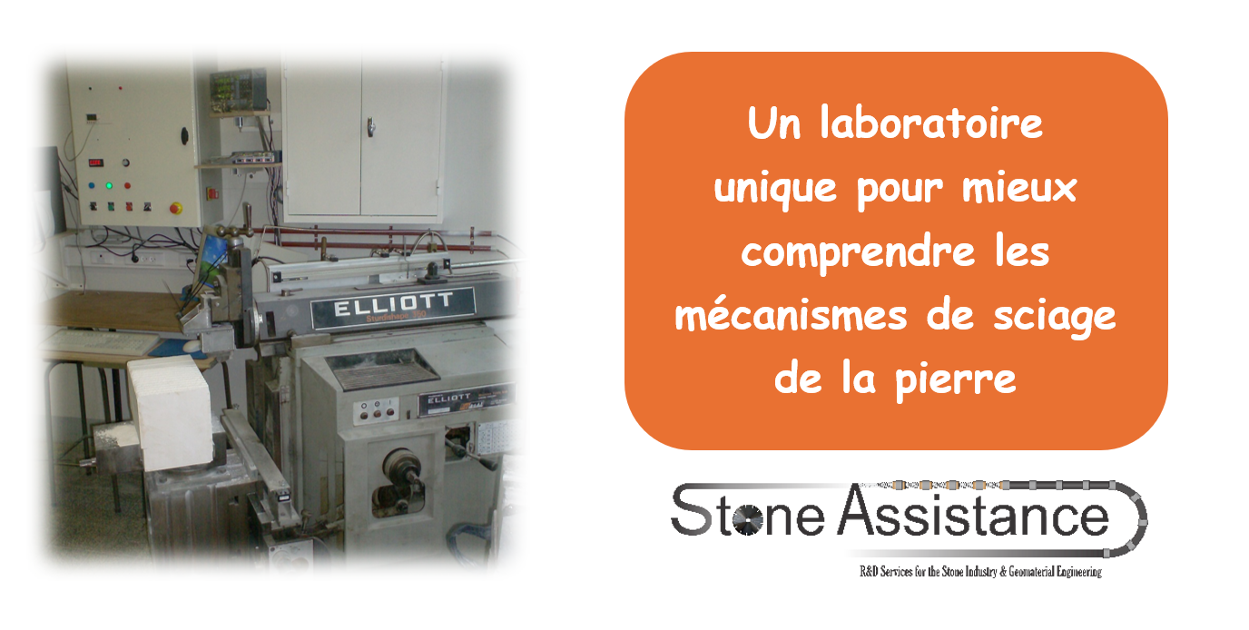 Un laboratoire dédié à la pierre naturelle et à la performance des outils de coupe
