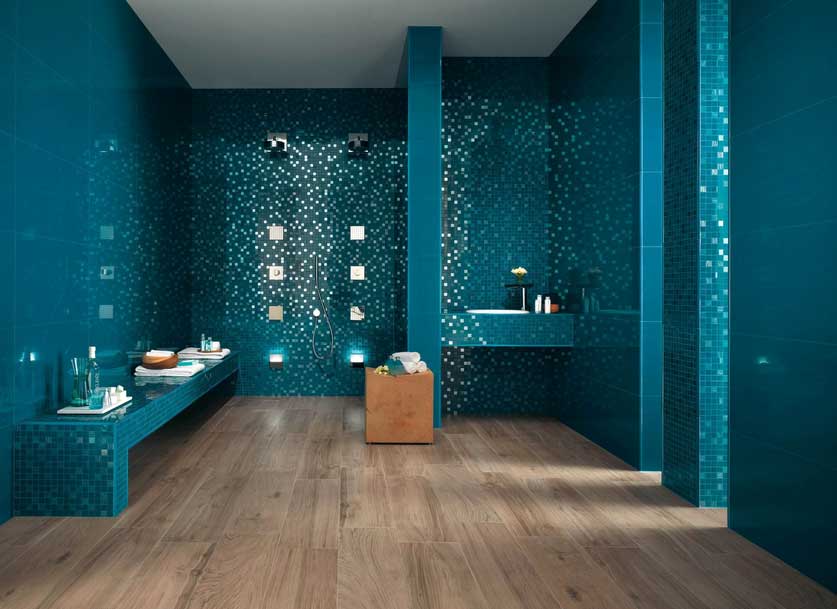 Mosaik Fliesen Bad Türkis - lueduprep