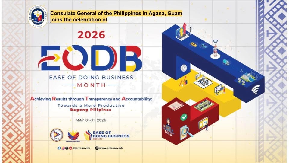 Agana PCG joins the celebration of the 2026 Ease of Doing Business Month