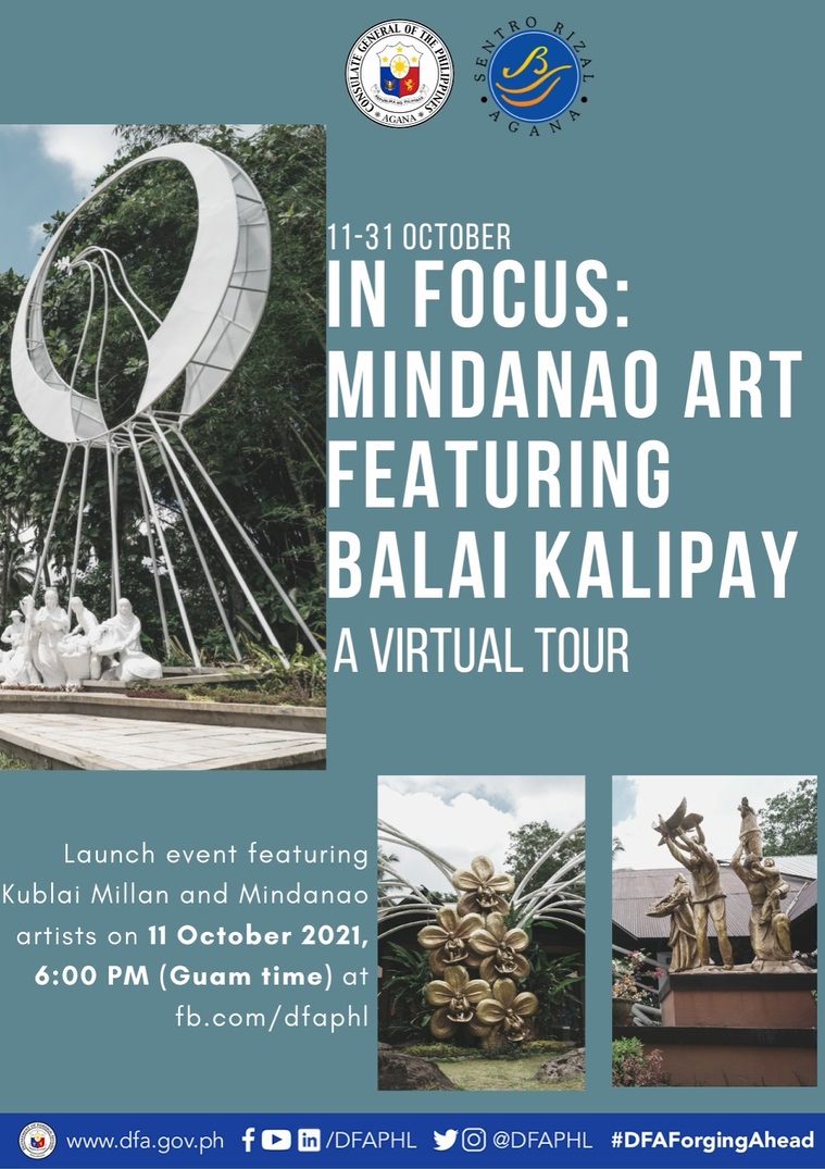 Launch of The Balai Kalipay Tour on 11 October at 6:00 pm Guam time