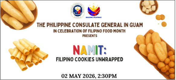  AGANA PCG Celebrates Filipino Food Month with “NAMIT: Filipino Cookies Unwrapped”