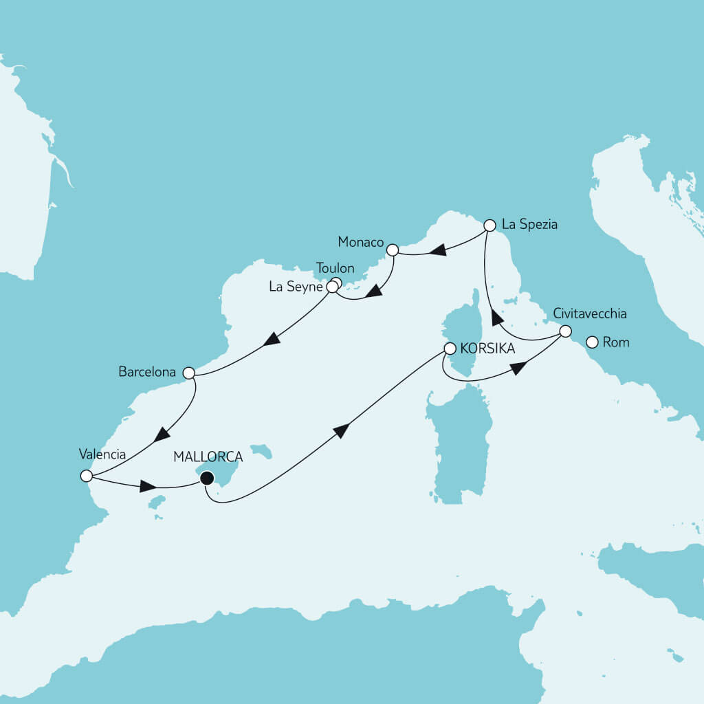 Westliches Mittelmeer mit der "Mein Schiff 5" - Extradry ...