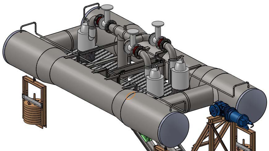 Conception d'un système de pompage flottant