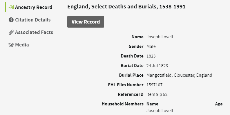 Burial