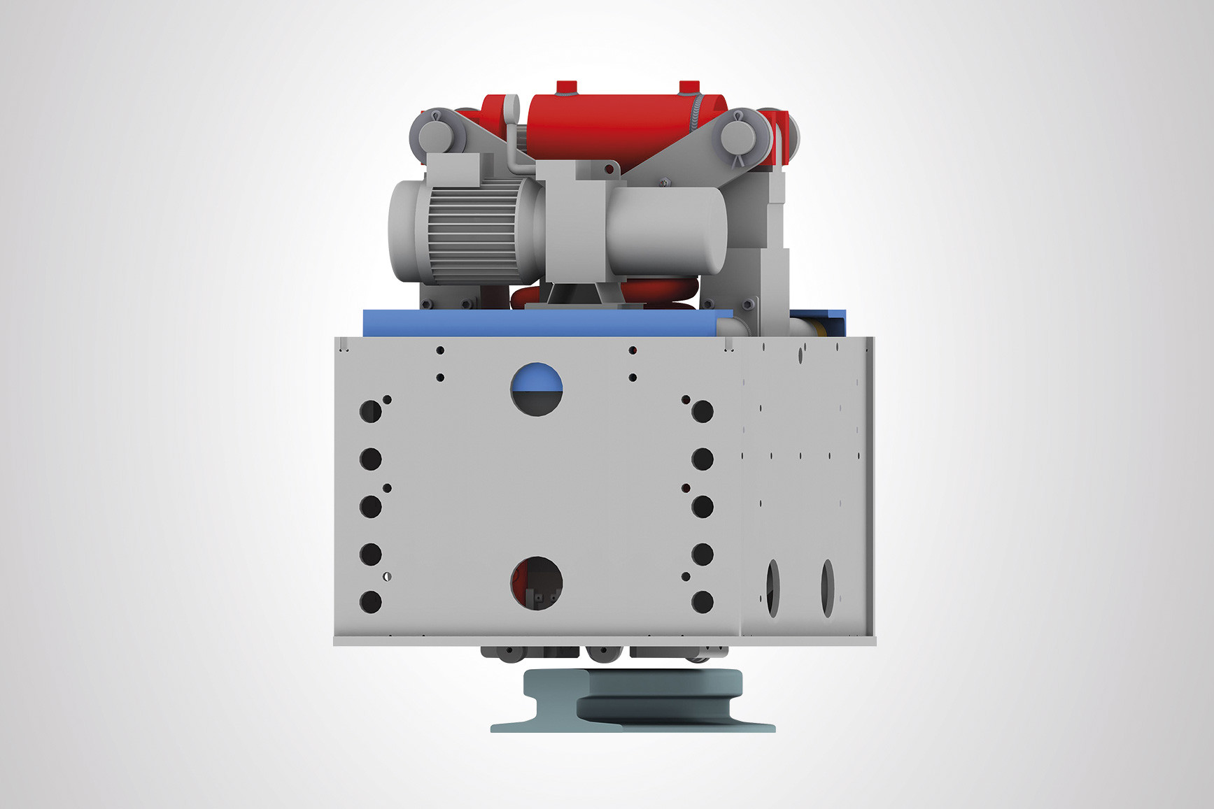 Storm brakes Crane components