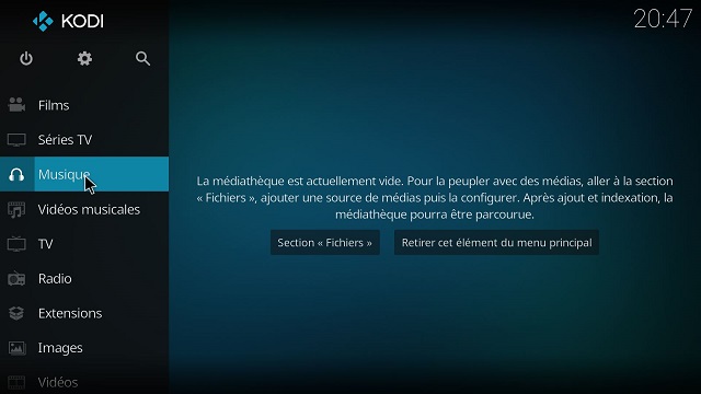 Installer youtube Music Addon sur kodi