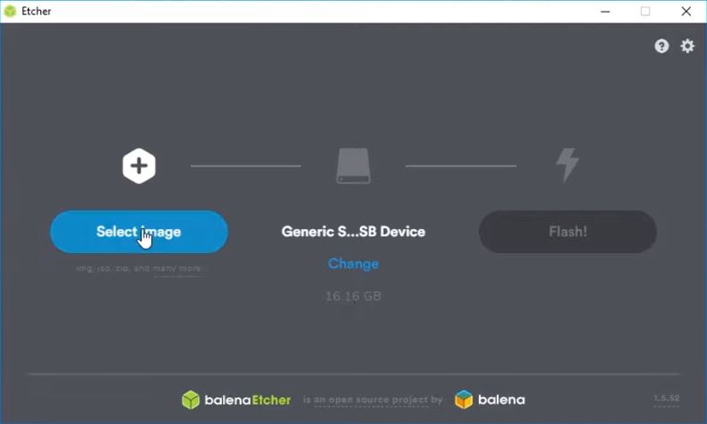 Etcher Recalbox Gpi Case Raspberry Pi