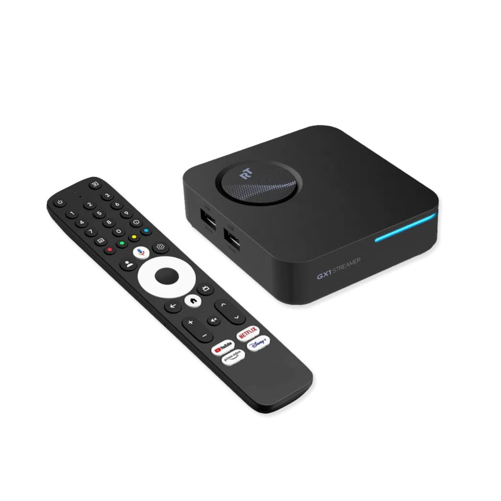 Rocktek GX1 : une box Google TV sous RTD1325 avec 4 Go de RAM DDR4 et des fonctions IA
