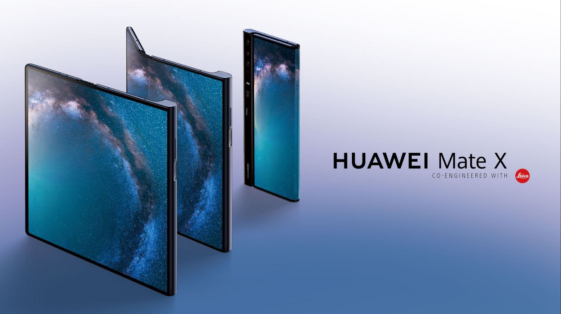 MWC 2019 : Huawei a présenté son smartphone a écran pliable le MateX