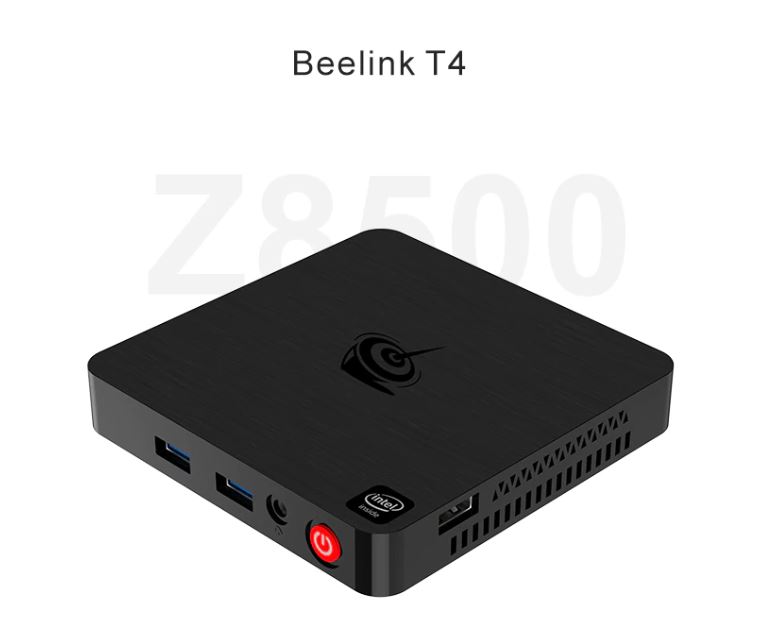 Beelink T4 : un mini PC silencieux avec 4go de ram et proc intel Z8500